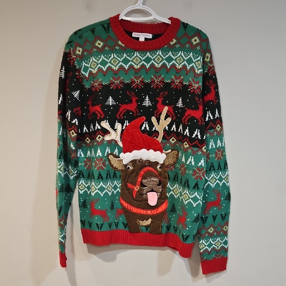 Ugly Cow Christmas Sweater